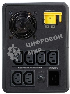 Источник бесперебойного питания APC Easy-UPS BVX2200LI 1200Вт 2200ВА черный