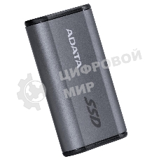 Внешний SSD ADATA Elite SE880, 2TB, USB 3.2 Gen 2x2 Type-C, R/W 2000/2000, серый