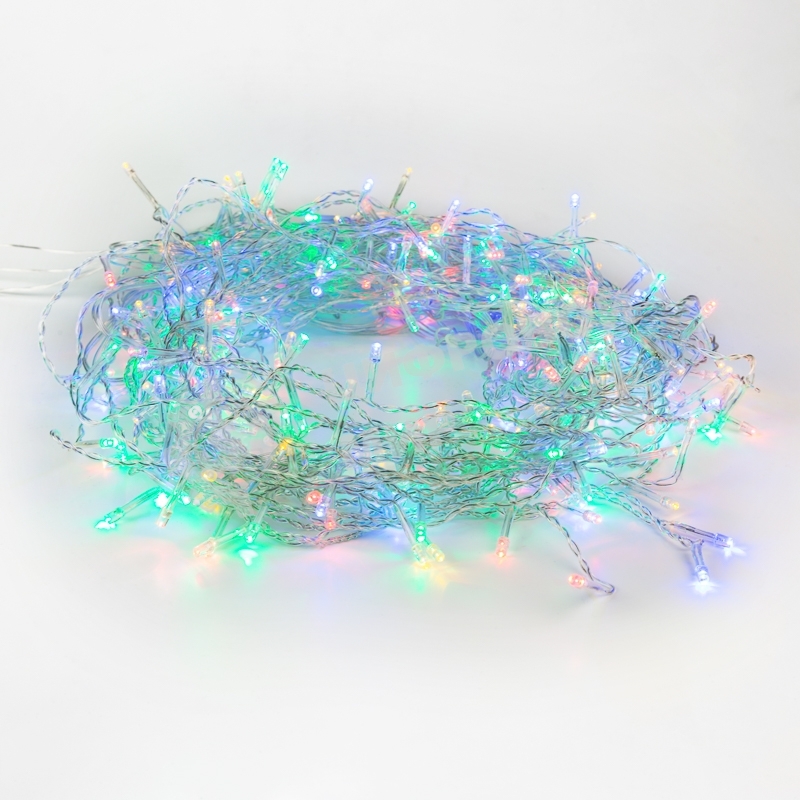 Гирлянда Neon-night Светодиодный Дождь 1,5х1,5 м, свечение с динамикой, прозрачный провод, 230 В, диоды мультиколор