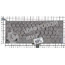 Клавиатура для ноутбука MacBook A1342 2009/2010 белая 13,3