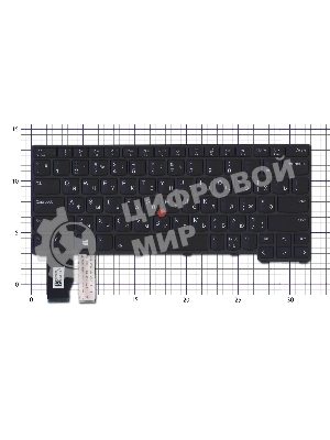 Клавиатура для ноутбука Lenovo ThinkPad X13 Gen 2 черная