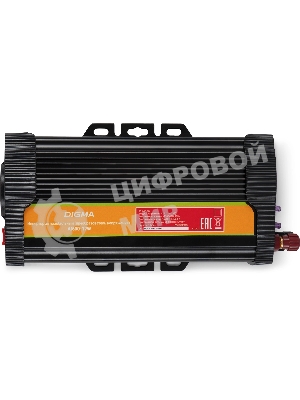 Автоинвертор Digma AI600-12W 600Вт
