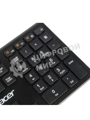 Клавиатура беспроводная Acer OKR020, USB, Радиоканал, черный