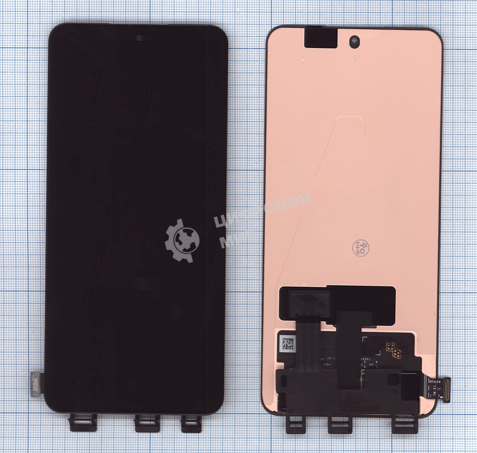 Дисплей для OnePlus Ace 2V, Nord 3 в сборе с тачскрином черный