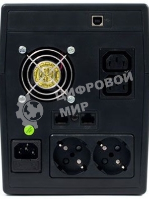 Источник бесперебойного питания SKAT-UPS 2000/1200 220В 1200Вт 2 АКБ 9А·ч внутр. меандр. стабилизация напряжения