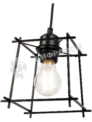 Светильник потолочный Hiper Подвес 1хЕ27х60Вт черный H046-0