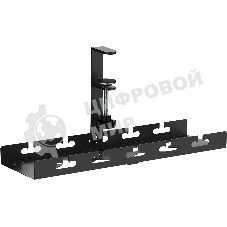 Кабель-канал Cactus CS-CM-400-1BK для столов 40x12.9x19см черный