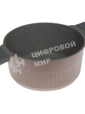 Кастрюля Kukmara 3,2 л Stella (cappuccino) кск32а стеклянная крышка