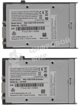 Переключатель ATEN USB VGA Cat 5 Mini KVM Extender (1280 x 1024@100m)