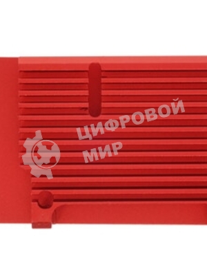 Корпус Qumo Aluminum case without fan, Raspberry Pi 4, red(RS004)