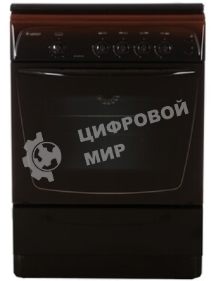 Плита газовая Gefest CG 60MC6 K83 коричневый, конфорок 4 шт, духовка 63 л, 60 см x 85 см x 60 см