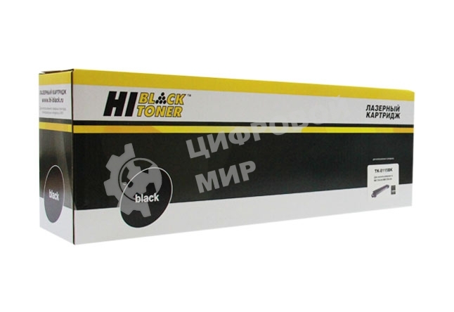 Картридж лазерный Hi-Black (HB-TK-8115BK) для Kyocera-Mita Ecosys M8124cidn/M8130cidn, Bk,12K