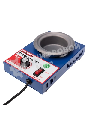 Паяльная ванна Rexant, модель R80F, 250 Вт, ø 80 мм, 200-480 °C, бессвинцовая