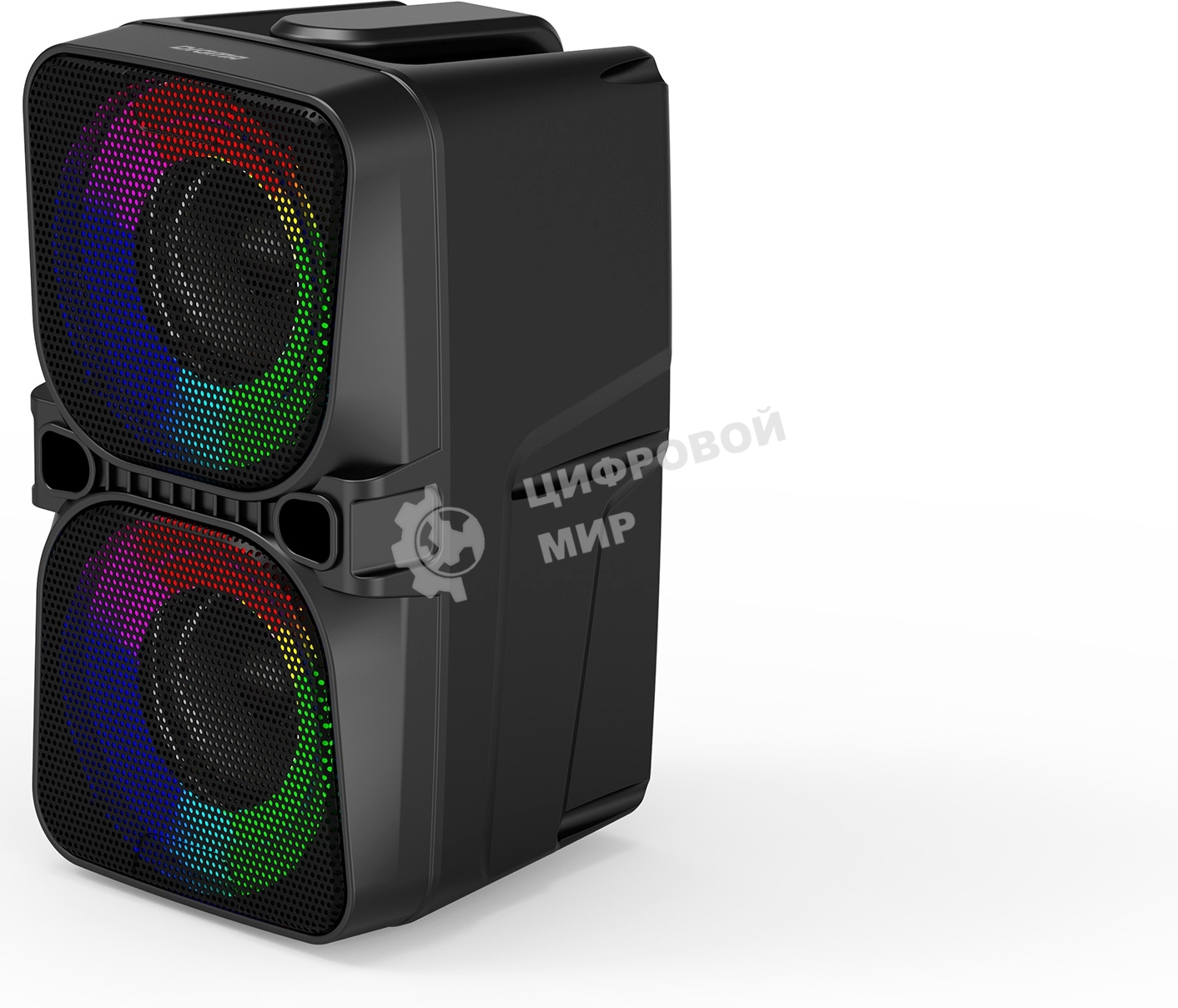 Портативная колонка Digma D-PS1505 черный 20 Вт 2.0 BT 10м 1200mAh