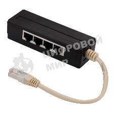 Адаптер-Y, 4 параллельных порта, горизонтальный