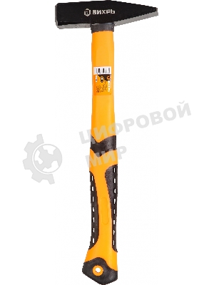 Молоток 400гр. Квадратный боек, фиберглассовая двухкомпонентная ручка