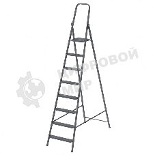 Стремянка Сибртех 8 ступеней, компактная, стальная