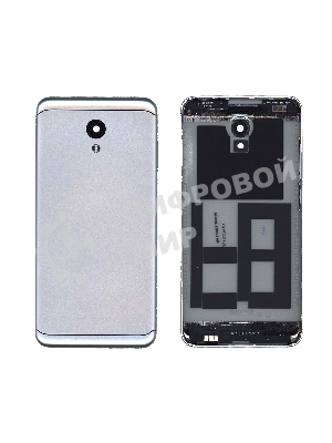 Задняя крышка для Meizu M6 серебристый