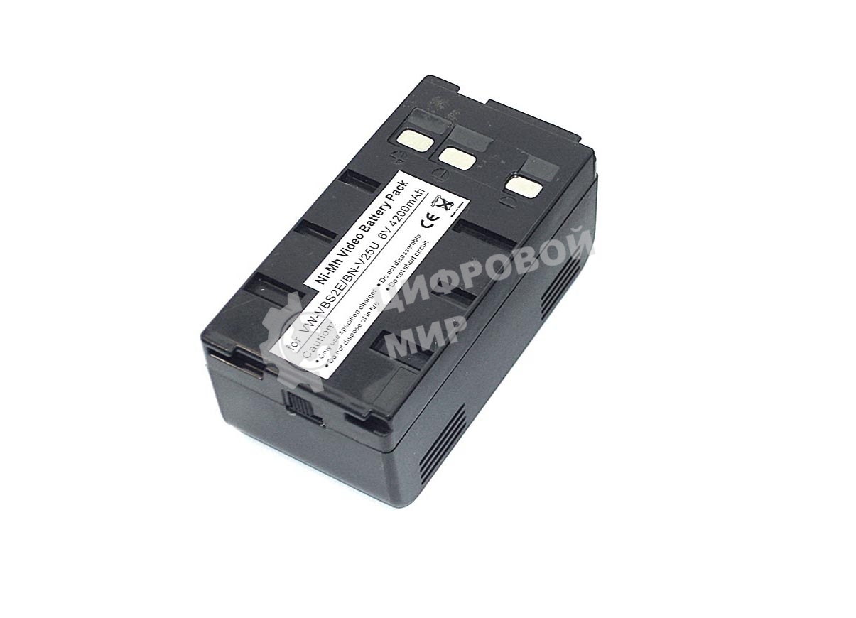 Аккумуляторная батарея для видеокамеры JVC GR-1U (VW-VBS2E) 6V 4200mAh
