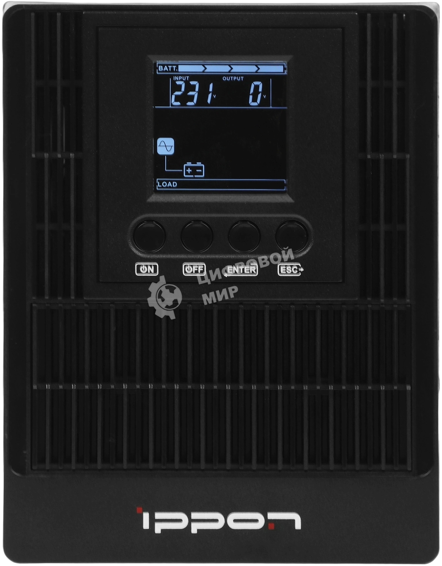 Источник бесперебойного питания Ippon Innova TbE 1000 900Вт 1000ВА черный