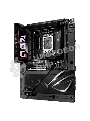 Материнская плата ASUS ROG MAXIMUS Z890 HERO BTF, LGA1851, Intel Z890, 4xDDR5, 4xSATA, 6xM.2, 1xPCIe 5.0 x16, 1xPCIe 4.0 x4, 1xPCIe x1, 1xHDMI, 2xUSB-C (Thunderbolt 4), 1xUSB-C 3.2 Gen 2, 4xUSB-A 3.2 Gen 2, 4xUSB-A 3.2 Gen 1, 2x2.5Gb LAN, Wi-Fi 7, Bluetooth 5.4, 2x3.5 мм, S/PDIF, 7.1, ATX