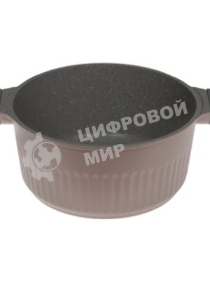 Кастрюля Kukmara 3,2 л Stella (cappuccino) кск32а стеклянная крышка