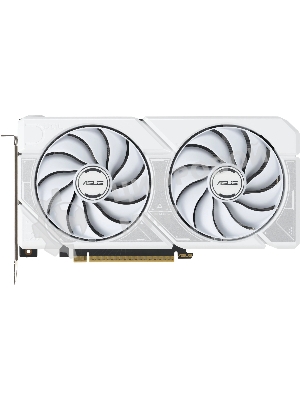 Видеокарта ASUS GeForce RTX 5060 TI DUAL WHITE OC, NVIDIA RTX 5060 Ti, 16 ГБ GDDR7, 128 бит, PCI-e 5.0, 1xHDMI, 3xDP, 2632 МГц