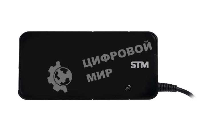 Адаптер для ноутбуков STM Dual DLU90, 90W, EU AC power cord& Car Cigaratte Plug, USB(2.1A)