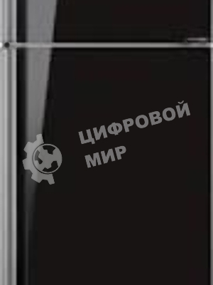 Холодильник Sharp SJ-XP59PGBK черное стекло двухкамерный 430/148л морозилка сверху, No Frost