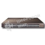 Коммутатор сетевой TP-Link SMB TL-SG1048 Коммутатор 48-port Gigabit Switch, 1U 19-inch rack-mountable steel case