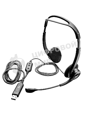 Гарнитура Logitech PC Headset 960 Stereo чёрный, проводная, USB