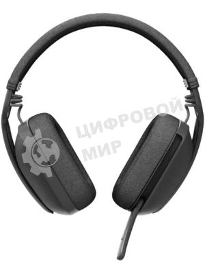 Гарнитура Logitech ZONE Vibe 100 серый, беспроводная, Bluetooth, до 20 ч