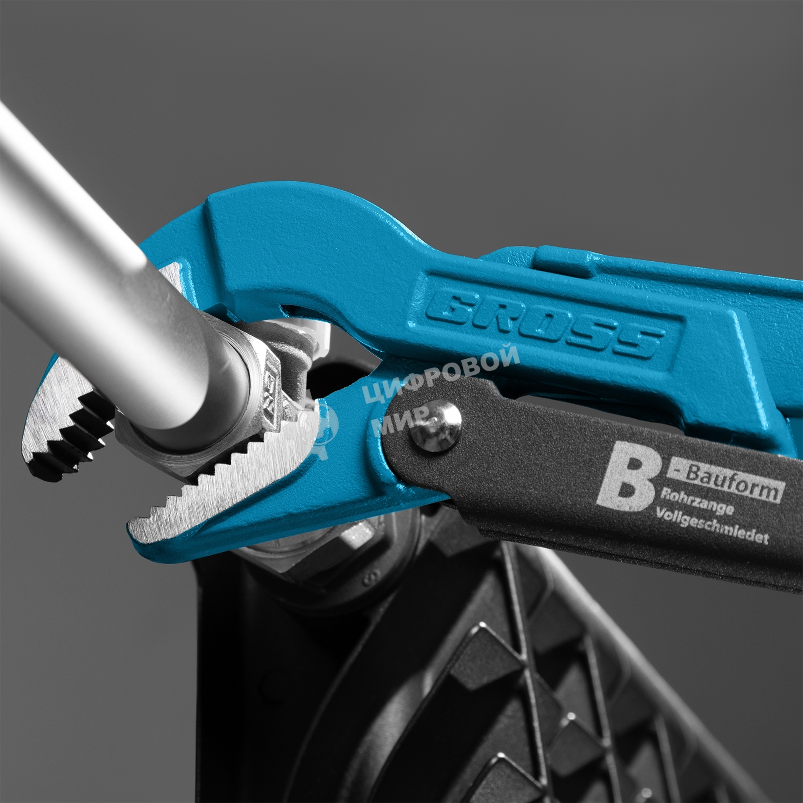 Ключ трубный рычажный Gross 15621 №1, 1