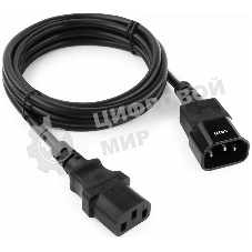 Шнур питания NTSS NTSS-PC13144 C13-С14 проводник.:3x1мм2 1.8м 220/250В 10А черный