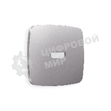 Лицевая панель OMEGA (Сталь матовый) для HDMI розетки QUANT OP5140