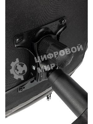 Кресло руководителя Бюрократ CH-730 Fabric темно-серый Holland 18 крестов. пластик