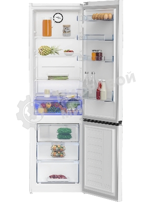 Холодильник Beko B1RCNK362W белый, двухкамерный, 220/100л, морозилка снизу, No Frost