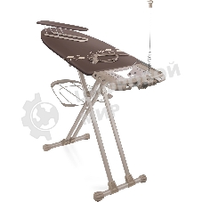 Гладильная доска Ника НТ16/Ш 120x46см рег.высот. рукав.платф. шоколадный