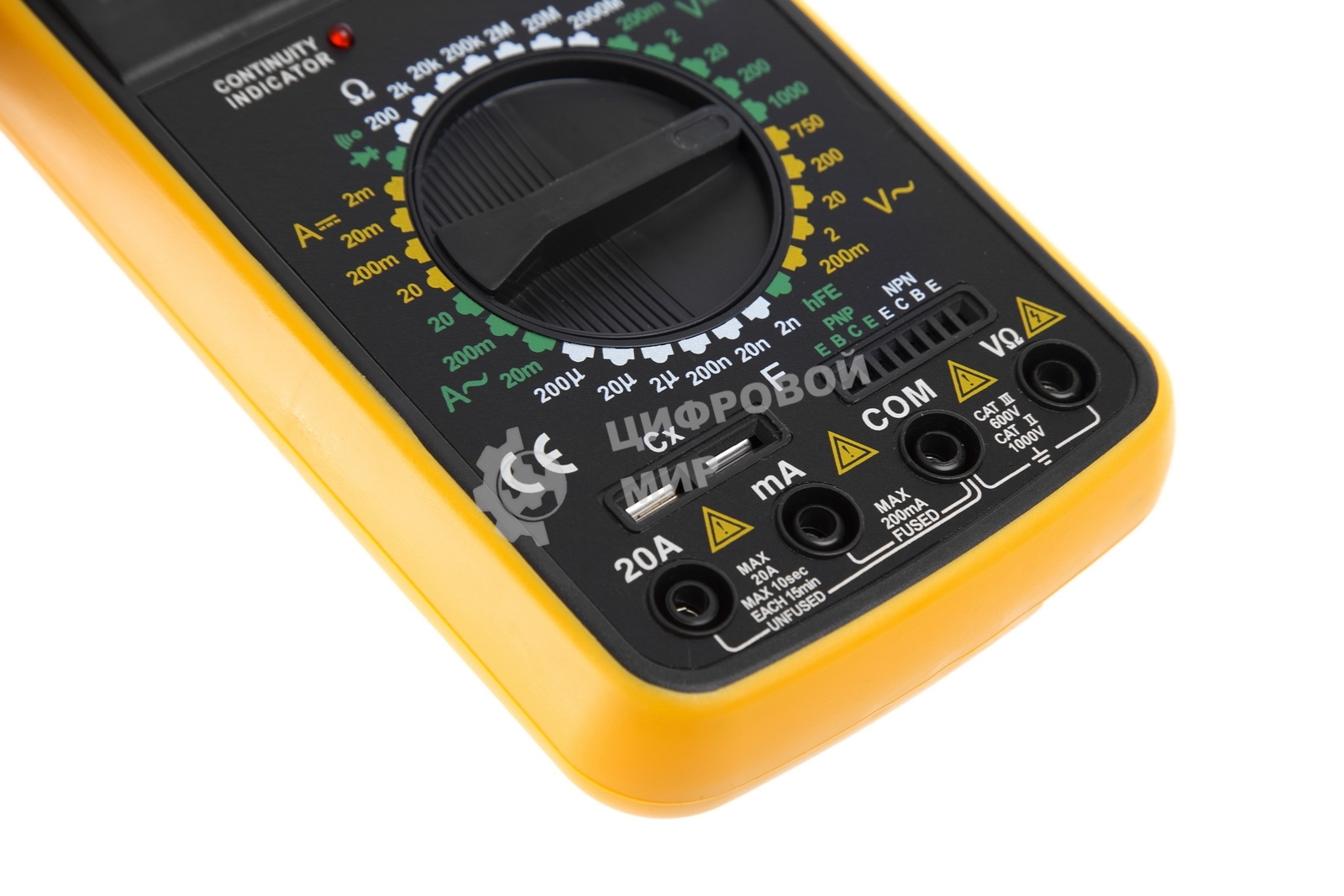 Мультиметр Ресанта DT 9205A 61/10/506 3,5 разр ж/к дисплей, 32 режимов