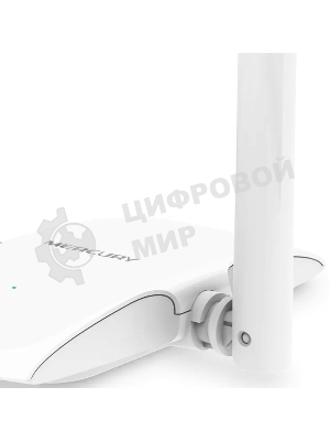 Сетевой адаптер WiFi Mercusys MW300UH USB 2.0 (ант.внеш.несъем.) 2ант.