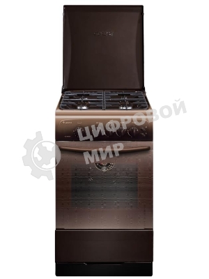 Плита газовая Gefest CG 50M04 K83 коричневый, конфорок 4 газовых, духовка 42 л, 50 см x 85 см x 57 см