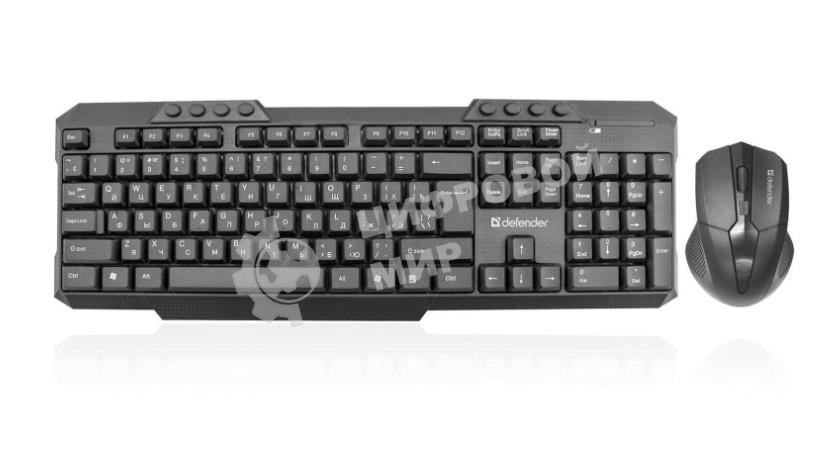 Комплект клавиатура + мышка Defender JAKARTA C-805 Wireless