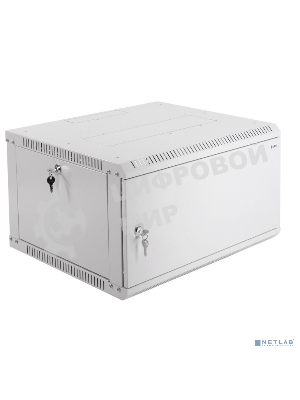 Шкаф телеком. настенный разборный 6U (600х520) дверь металл (ШРН-Э-6.500.1)