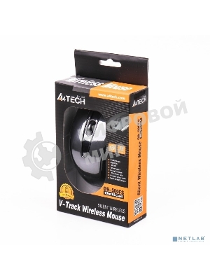 Мышь беспроводная A4Tech G9-500FS черный, 1200 dpi, радиоканал, USB, кнопки - 4