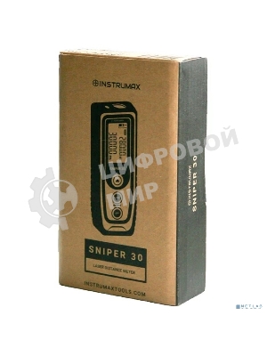 Дальномер лазерный INSTRUMAX SNIPER 30 0.05-30м ±2мм 2хААА