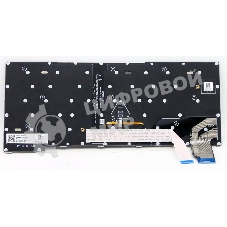 Клавиатура для ноутбука Lenovo ThinkPad X13 Gen 2 серая с подсветкой