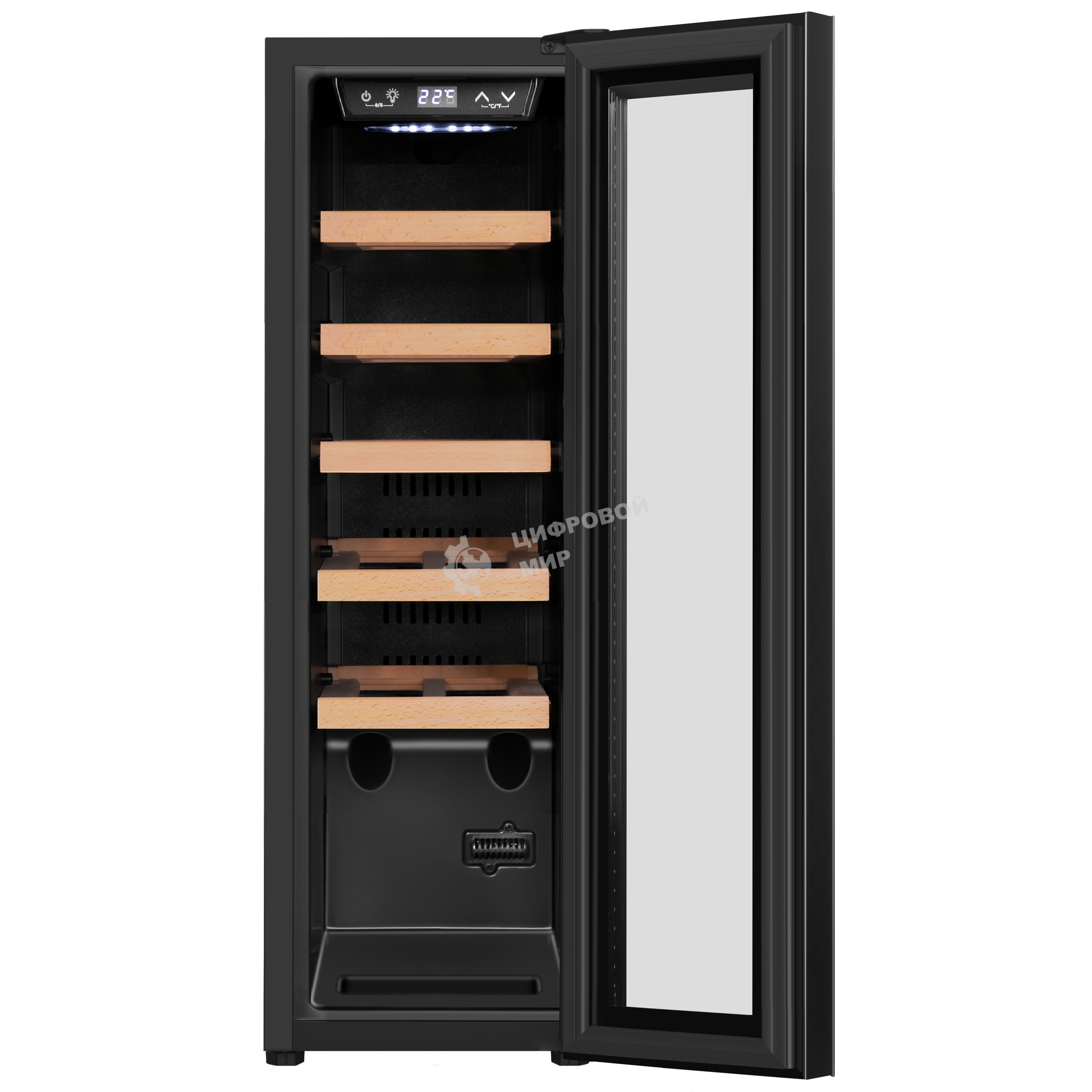 Винный шкаф Maunfeld MFWC-45S12 черный