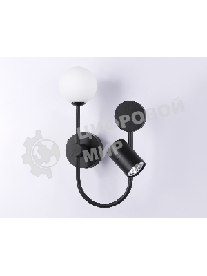 Светильник Ambrella light FL66389/3 BK черный 4W 4200K+G9+GU10 378*200*100