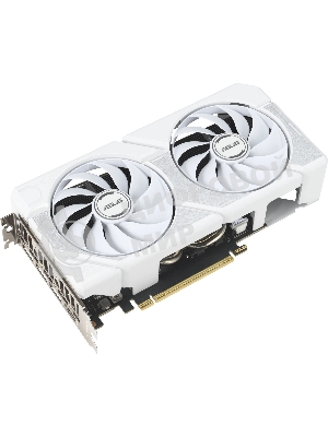 Видеокарта ASUS GeForce RTX 5060 TI DUAL WHITE OC, NVIDIA RTX 5060 Ti, 16 ГБ GDDR7, 128 бит, PCI-e 5.0, 1xHDMI, 3xDP, 2632 МГц