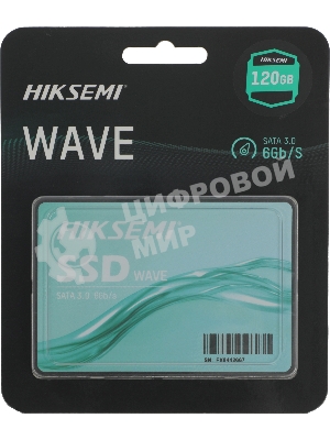 Накопитель SSD HIKSEMI Wave(S) 120Gb HS-SSD-WAVE(S) 120G 2.5
